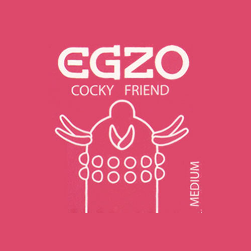 EGZO «Cocky Friends» 8 special condoms with extremely stimulating spikes, mix pack