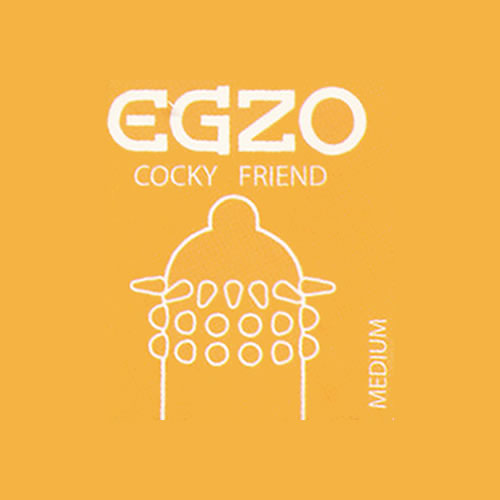 EGZO «Cocky Friends» 8 special condoms with extremely stimulating spikes, mix pack