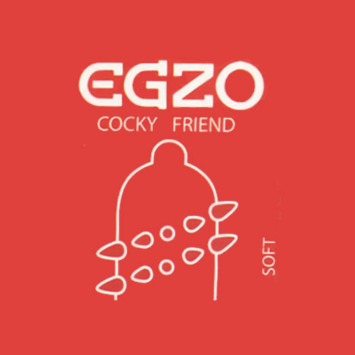 EGZO «Cocky Friends» 8 special condoms with extremely stimulating spikes, mix pack