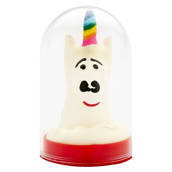 Novelty condom with figure «Unicorn» 1 piece, hand painted