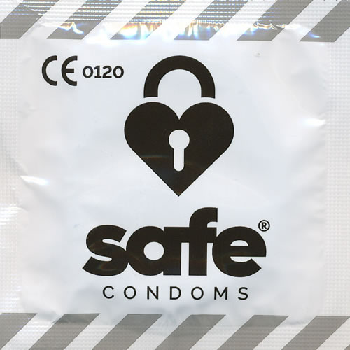 Safe «Super Lube» Condoms, 5 extra wet condoms with anatomical shape