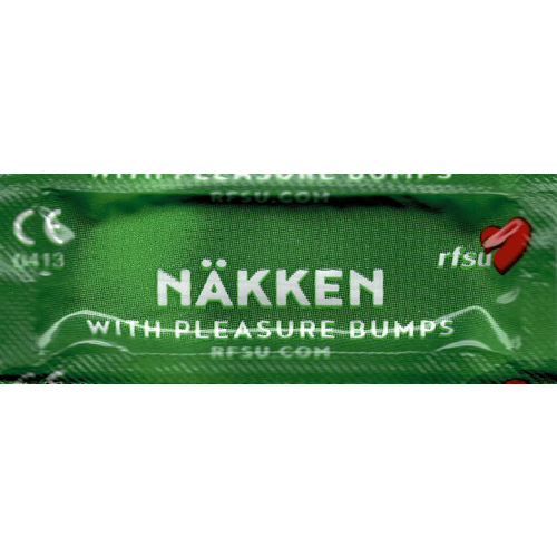 RFSU «Näkken» (Pleasure bumps for stimulation) 10 anatomical condoms with pleasure bumps for pure stimulation