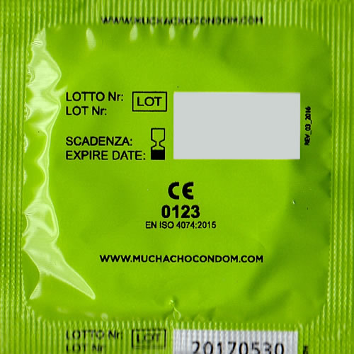 Muchacho «Lunga Durata» (Long Acting) 6 Italian condoms for longer pleasure