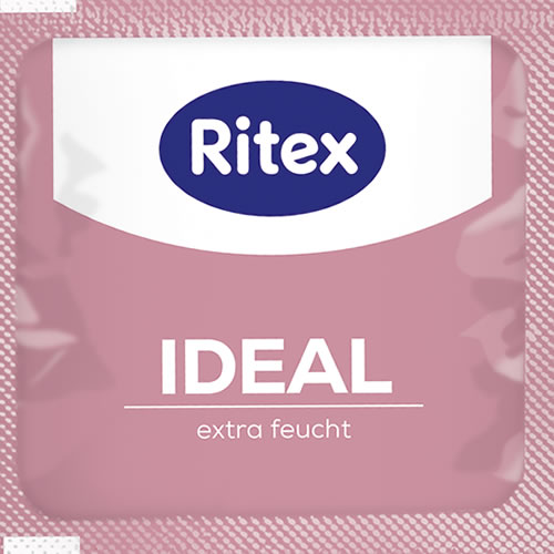 Ritex «Ideal» Extra Feucht, 10 extra feuchte Kondome mit 50% mehr Gleitmittel