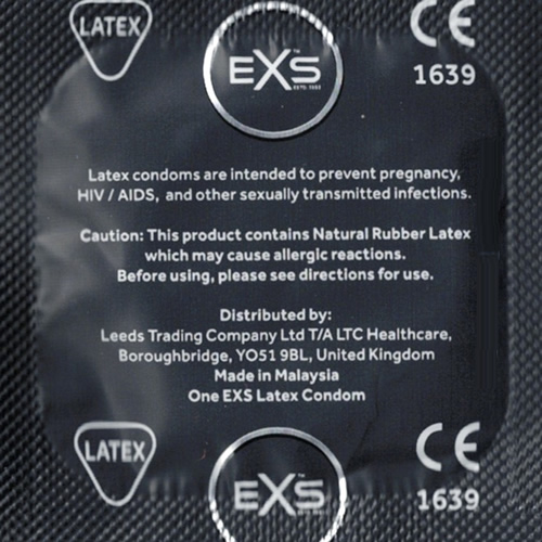EXS Vorratsbeutel «Nano Thin» 100 superdünne Kondome
