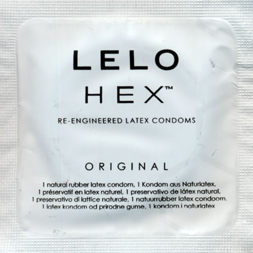 Lelo HEX™ «Original» die Kondom-Innovation mit revolutionärer Sechseckstruktur, 36 Stück