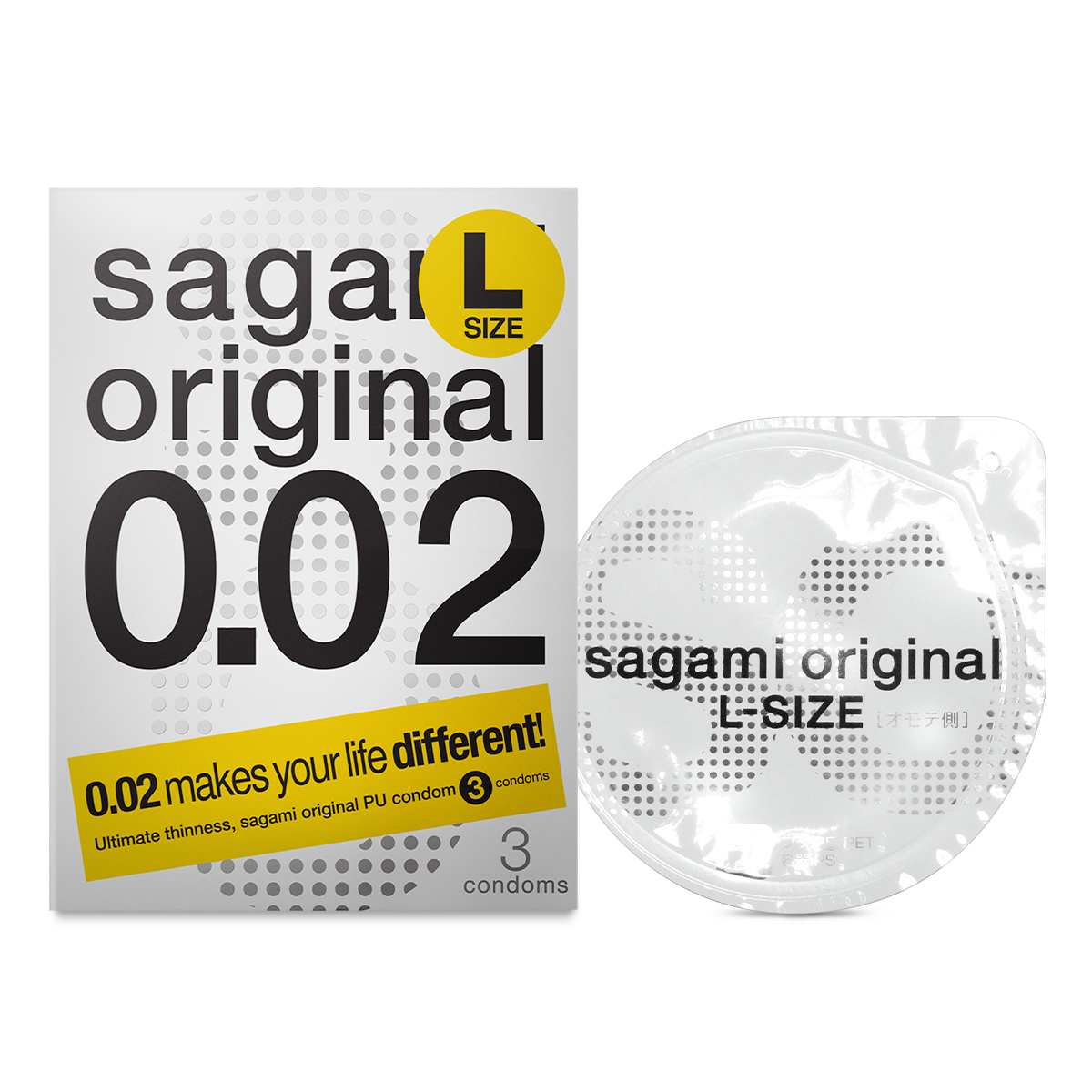 Sagami «Original» latexfrei, Test-Set mit 2 x 3 japanischen Kondomen (7)