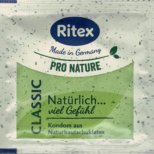 Ritex Pro Nature «Classic» 8 umweltfreundliche und nachhaltige Kondome für viel Gefühl