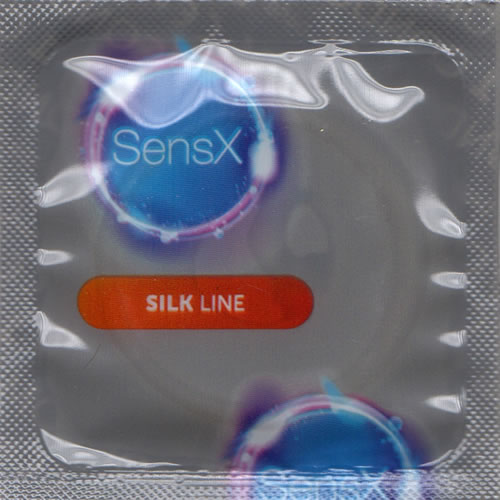 SensX «Silk Line» 20 vegan condoms with improved shape and thinner walls