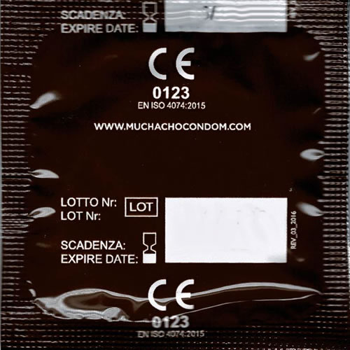 Muchacho «Cioccolato» (Chocolate) 6 Italian condoms for seductive pleasure