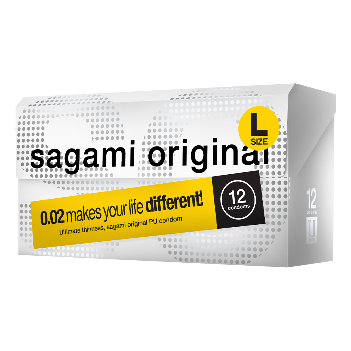 Sagami «Original L-Size» latexfrei, 12 überlange Kondome für Latex-Allergiker (9)