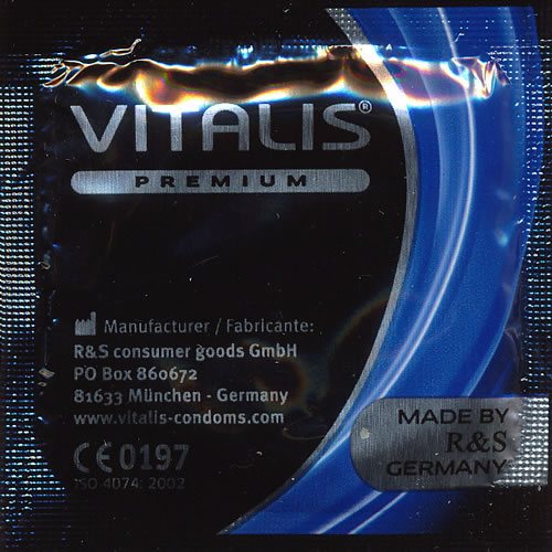 Vitalis PREMIUM «Natural» 3 Kondome für Safer Sex in jeder Stellung