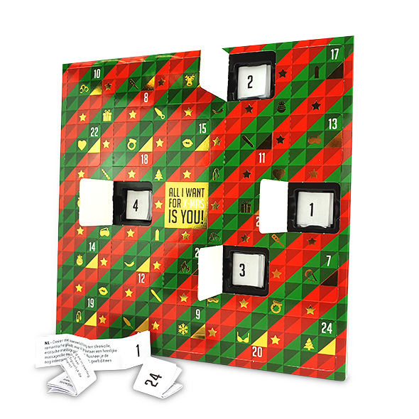 Adventskalender «All I want for X-MAS is you!»