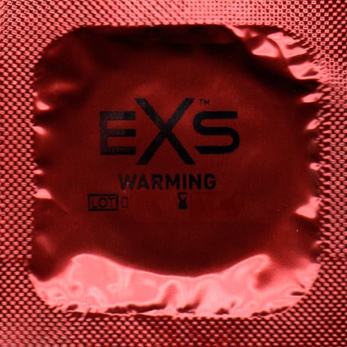 EXS Vorratsbeutel «Warming» 144 anregende, heiße Kondome