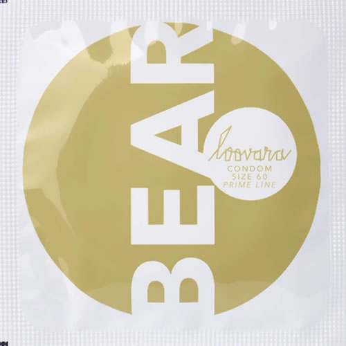 Loovara 60 «Bear» 3 strapazierfähige Maßkondome aus Fairtrade-Latex
