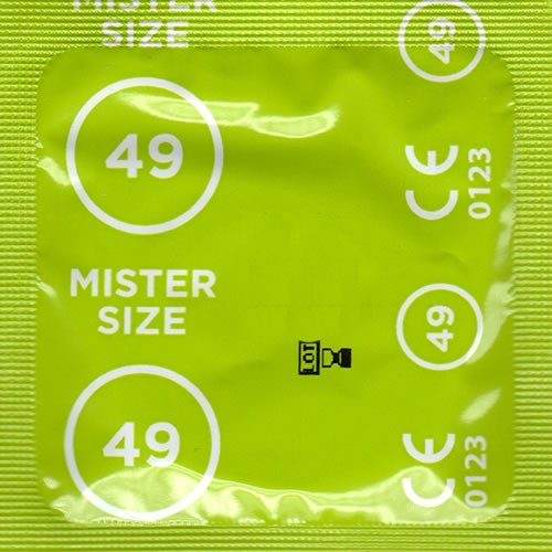 Mister Size «49» elegant & feinfühlig - 3 Maßkondome