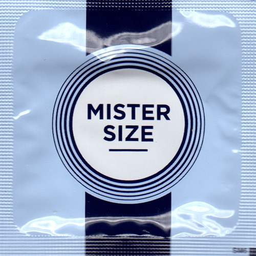 Mister Size «64» tough & comfortable - 3 individually sized condoms