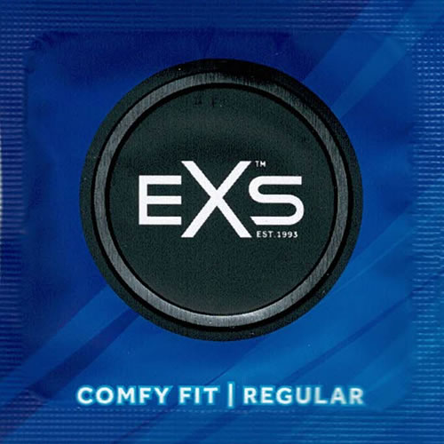 EXS «Regular» Comfy Fit, 12 bequeme Kondome mit 65mm-Kopfteil