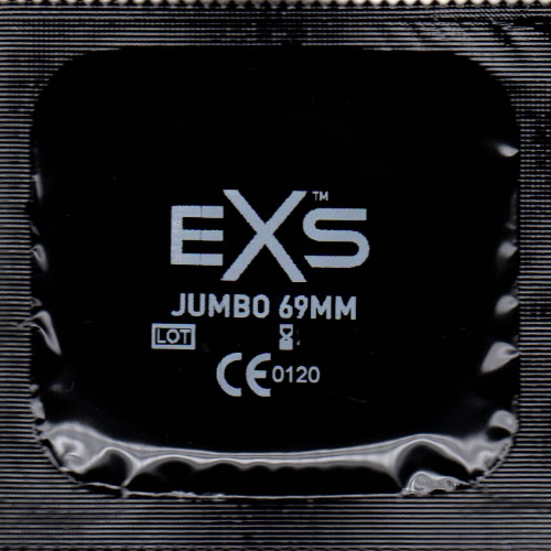 EXS «Jumbo 69» 24 extremely wide condoms for the real large penis, value pack