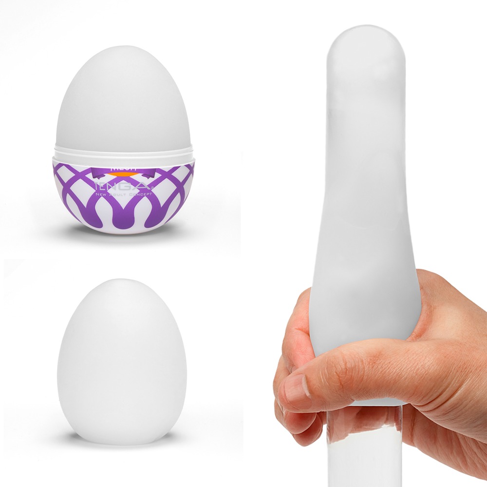 Tenga Egg «Mesh» Einmal-Masturbator mit stimulierender Struktur (Netzgitter)