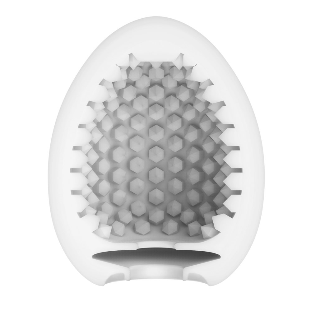 Tenga Egg «Stud» disposable masturbator with stimulating structure (dotted)