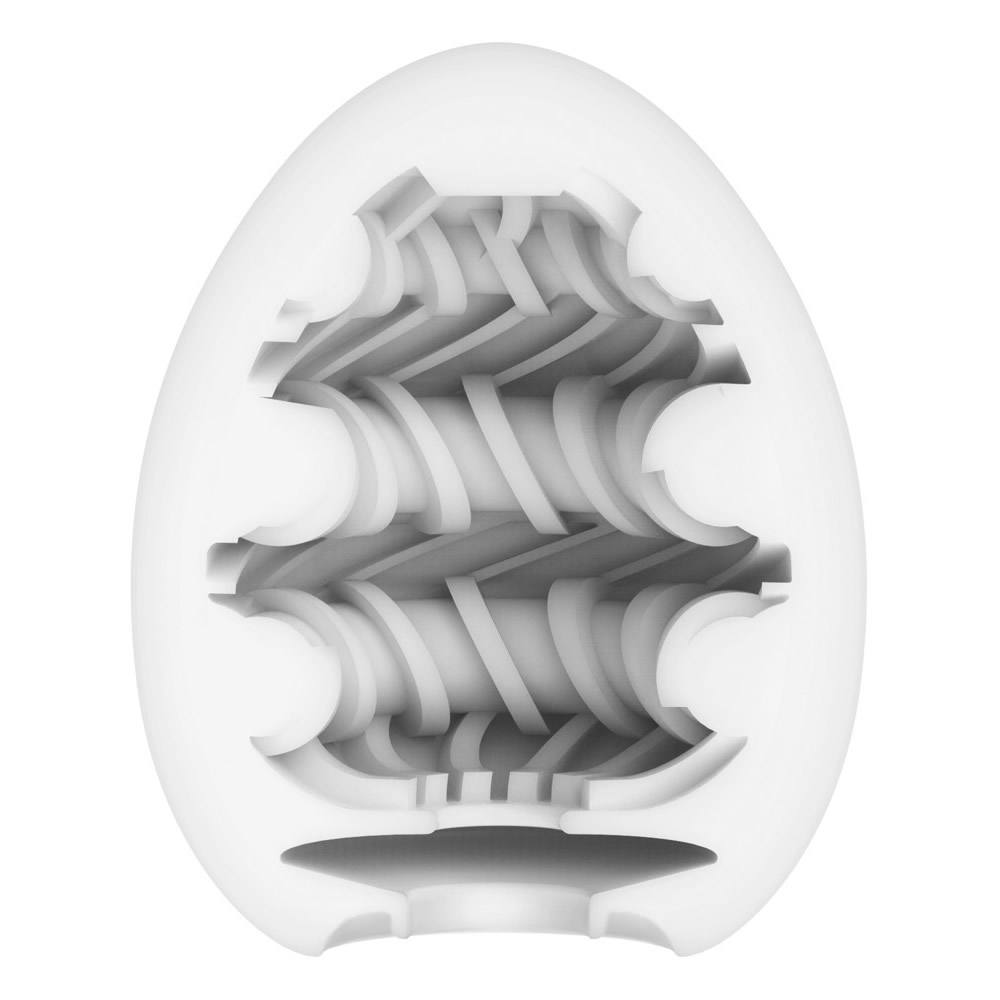 Tenga Egg Sixpack «Ring» Einmal-Masturbatoren mit stimulierender Struktur (Rillenringe), 6 Stück