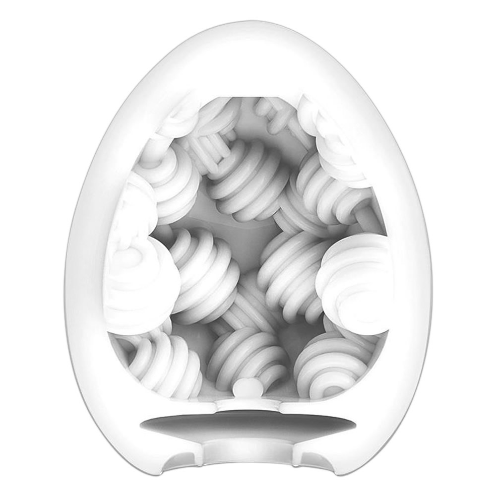 Tenga Egg Sixpack «Sphere» Einmal-Masturbatoren mit stimulierender Struktur (gerillte Noppen), 6 Stück