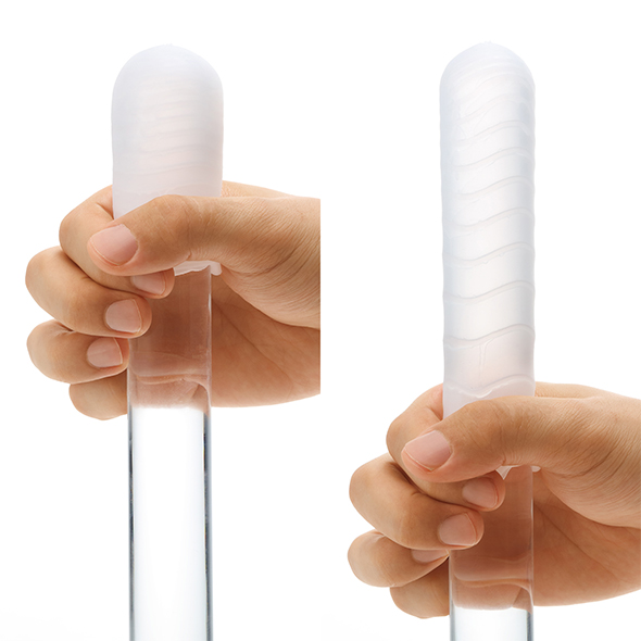 Tenga Pocket «Wave Line» stimulating pocket masturbator with ribbed structure