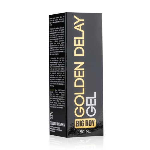 Cobeco Pharma BIG BOY «Golden Delay Gel» 50ml verzögernde Creme für eine ausdauernde Erektion 