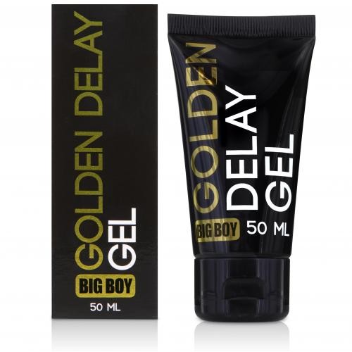 Cobeco Pharma BIG BOY «Golden Delay Gel» 50ml retarding cream for a reliable erection