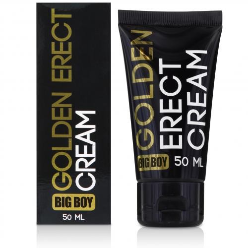Cobeco Pharma BIG BOY «Golden Erect Cream» 50ml penisvergrößernde Creme für eine lange und volle Erektion