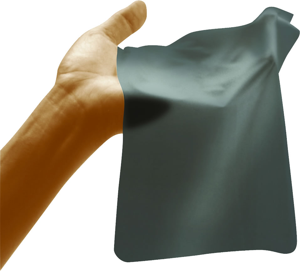 Glyde Dams «COLA» 4 schwarze Latex-Schutztücher (Lecktücher) mit Cola-Duft (6)