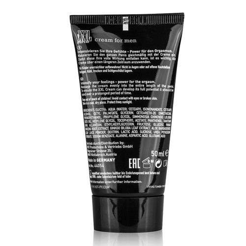 HOT «XXL Cream» for Men, 50ml enlarging cream for a longer and thicker penis