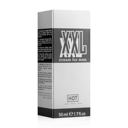 HOT «XXL Cream» for Men, 50ml vergrößernde Creme für einen längeren und dickeren Penis