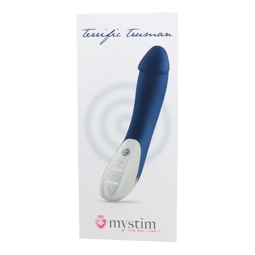 Mystim «Terrific Truman» Blue, waterproof vibrator for more pleasure in the bath or shower