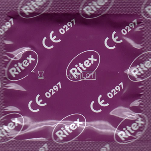 Ritex «Lust» Genoppt und Gerippt (Ribbed and Dotted), 8 stimulating condoms with triple effect