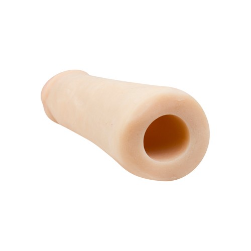 You2Toys «Big White Sleeve» large realistic penis sleeve in natural skin color - more length and thickness