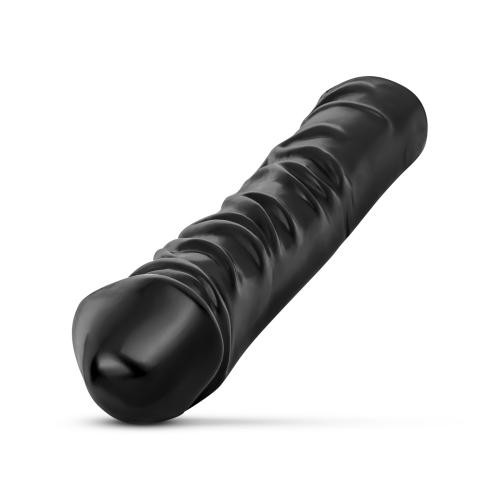 All Black «Realistischer XXL Dildo» Schwarz,  33 cm Länge