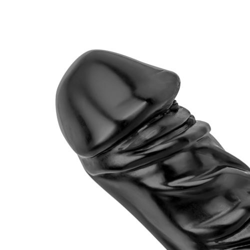 All Black «Realistischer XXL Dildo» Schwarz,  33 cm Länge