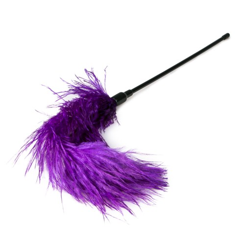 EasyToys «Feather Tickler» Violett, langer Federkitzler mit zarten Federn