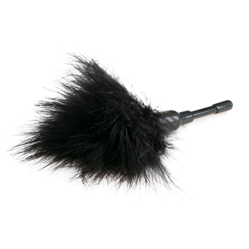 EasyToys «Feather Tickler» Black, small feather tickler with soft feathers