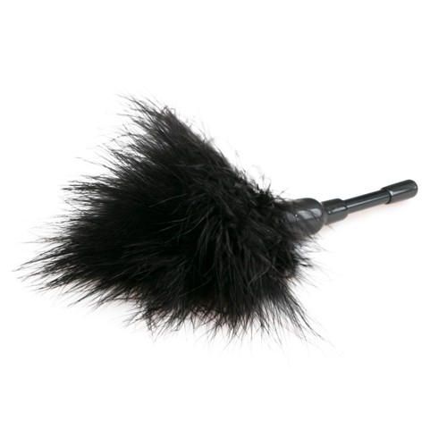 EasyToys «Feather Tickler» Schwarz, kleiner Federkitzler mit zarten Federn