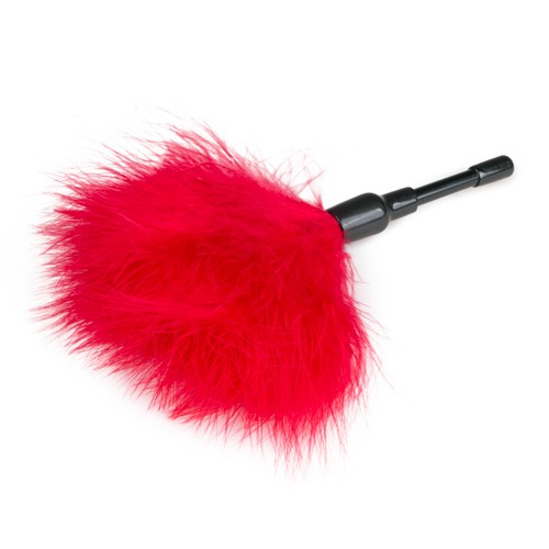 EasyToys «Feather Tickler» Red, small feather tickler with soft feathers