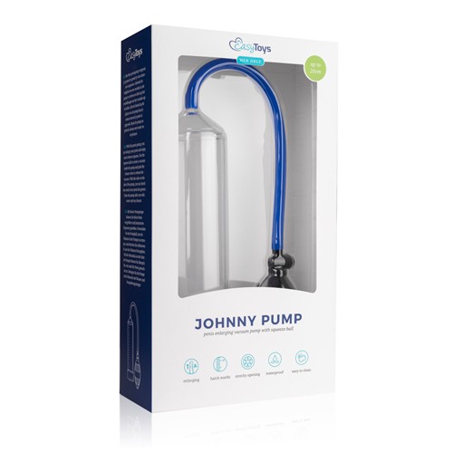 EasyToys «Johnny Pump» Clear, easy handling penis pump with squeeze ball