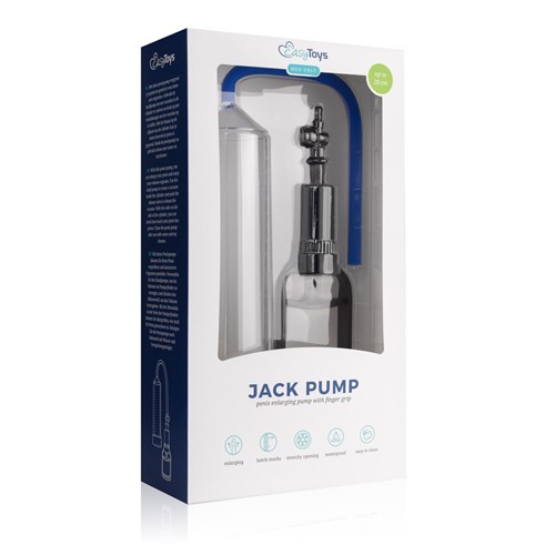 EasyToys «Jack Pump» Transparent, einfache Penispumpe mit Griff