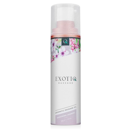 Exotiq  «Soothing Jasmine» 100 ml relaxing scented massage oil - silky, smooth & nourishing