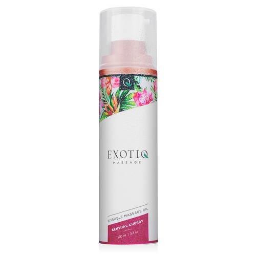Exotiq  «Sensual Cherry» 100 ml summery scented massage oil - silky, smooth & nourishing