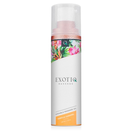 Exotiq  «Vanilla Caramel» 100 ml köstlich duftendes Massageöl - seidig-weich & pflegend