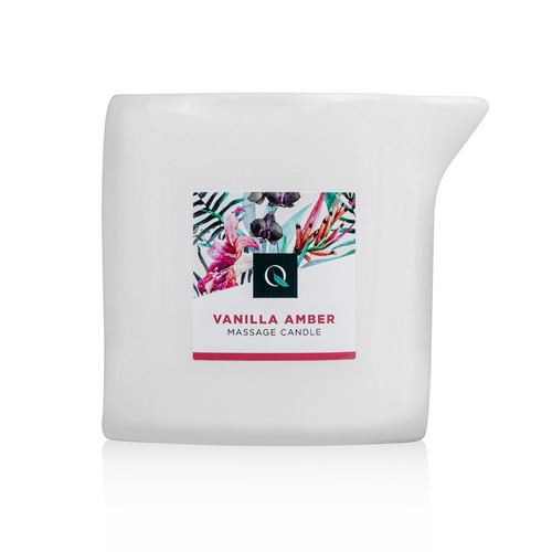 Exotiq  «Vanilla Amber» Massagekerze mit sinnlichem Duft (Vanille Ambra), 200g 