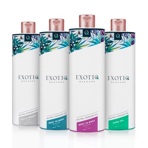 Exotiq  «Nuru Gel» waterbased massagegel for full body massages with happy ending 500 ml